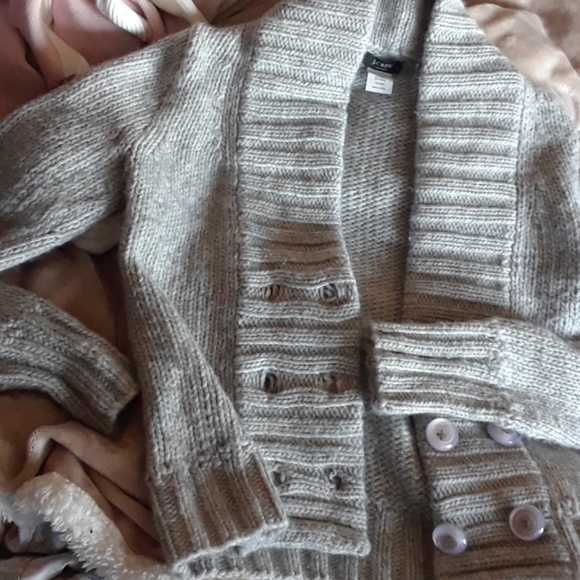 J Crew sweater jacket - Picture 4 of 6